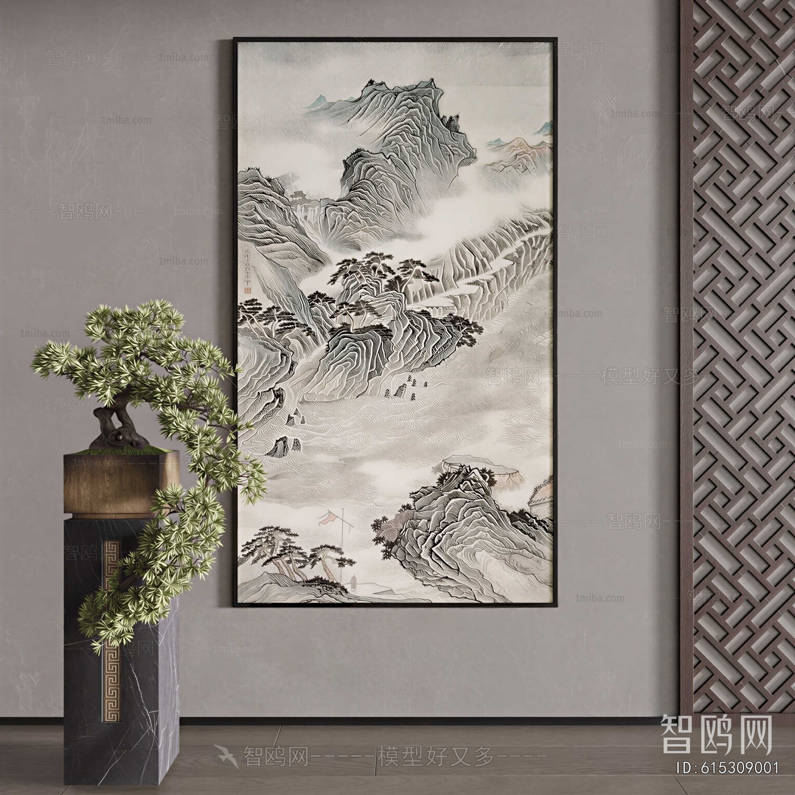 New Chinese Style Painting