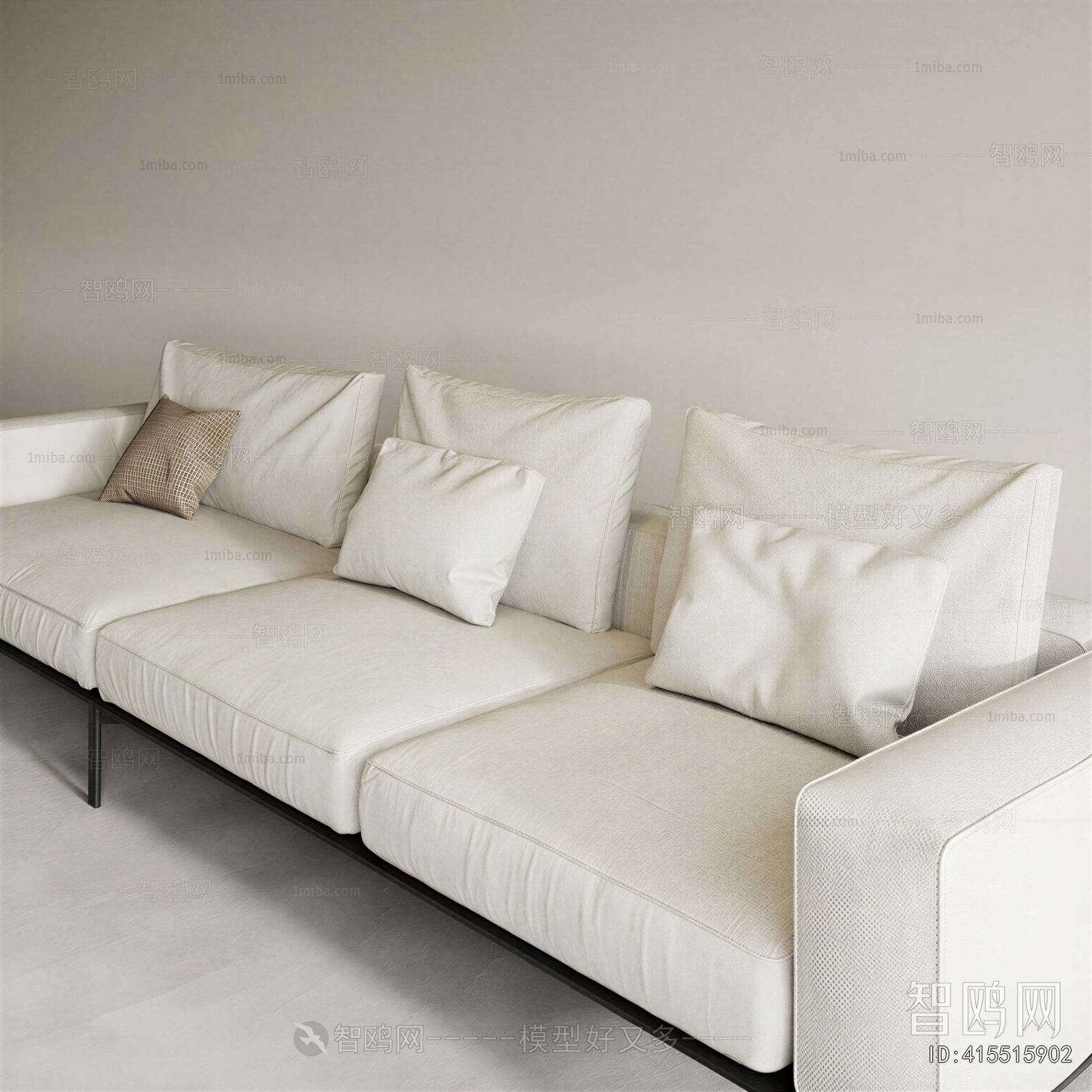 Modern Three-seat Sofa