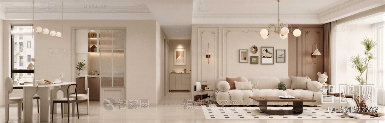 French Style A Living Room