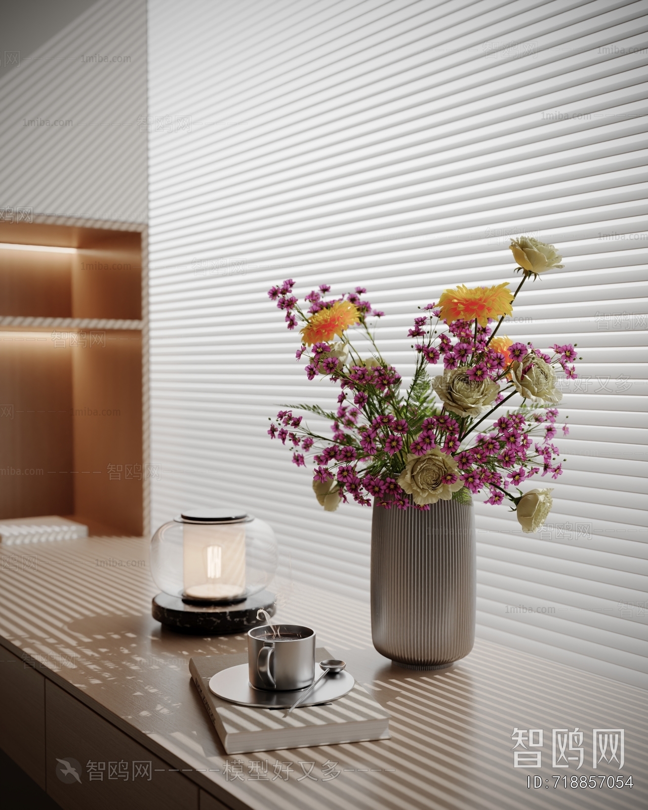 Modern Flower Arrangement