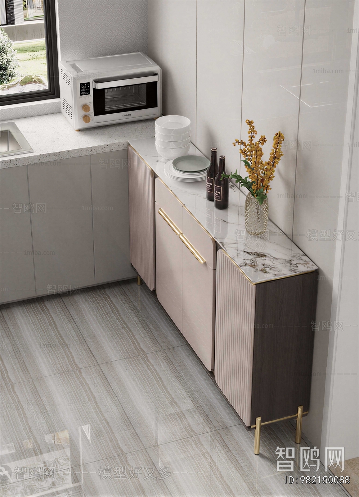 Modern Entrance Cabinet