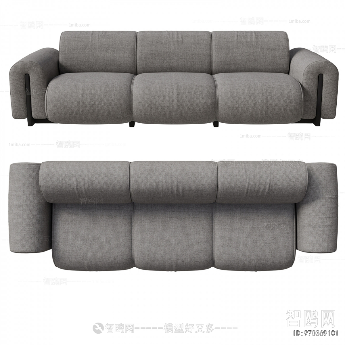 Modern Three-seat Sofa