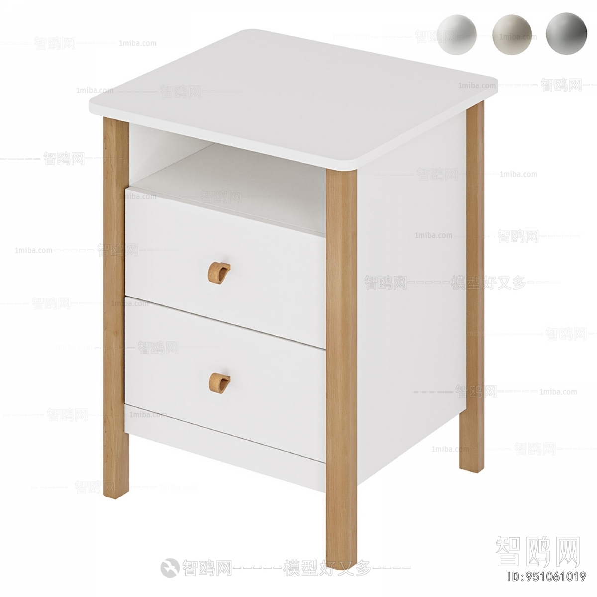 Modern Bedside Cupboard