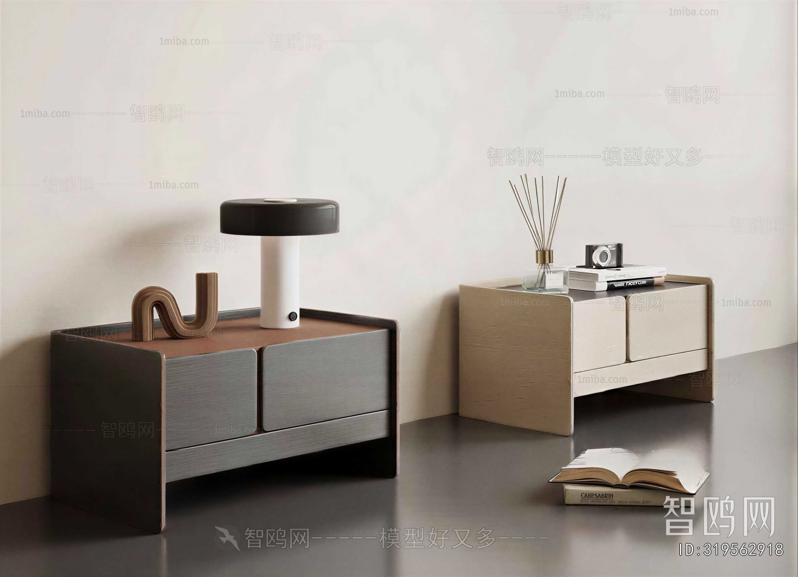 Modern Bedside Cupboard