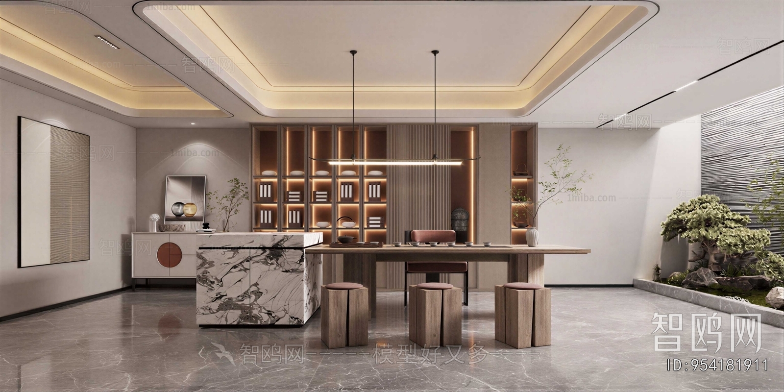 New Chinese Style Tea House