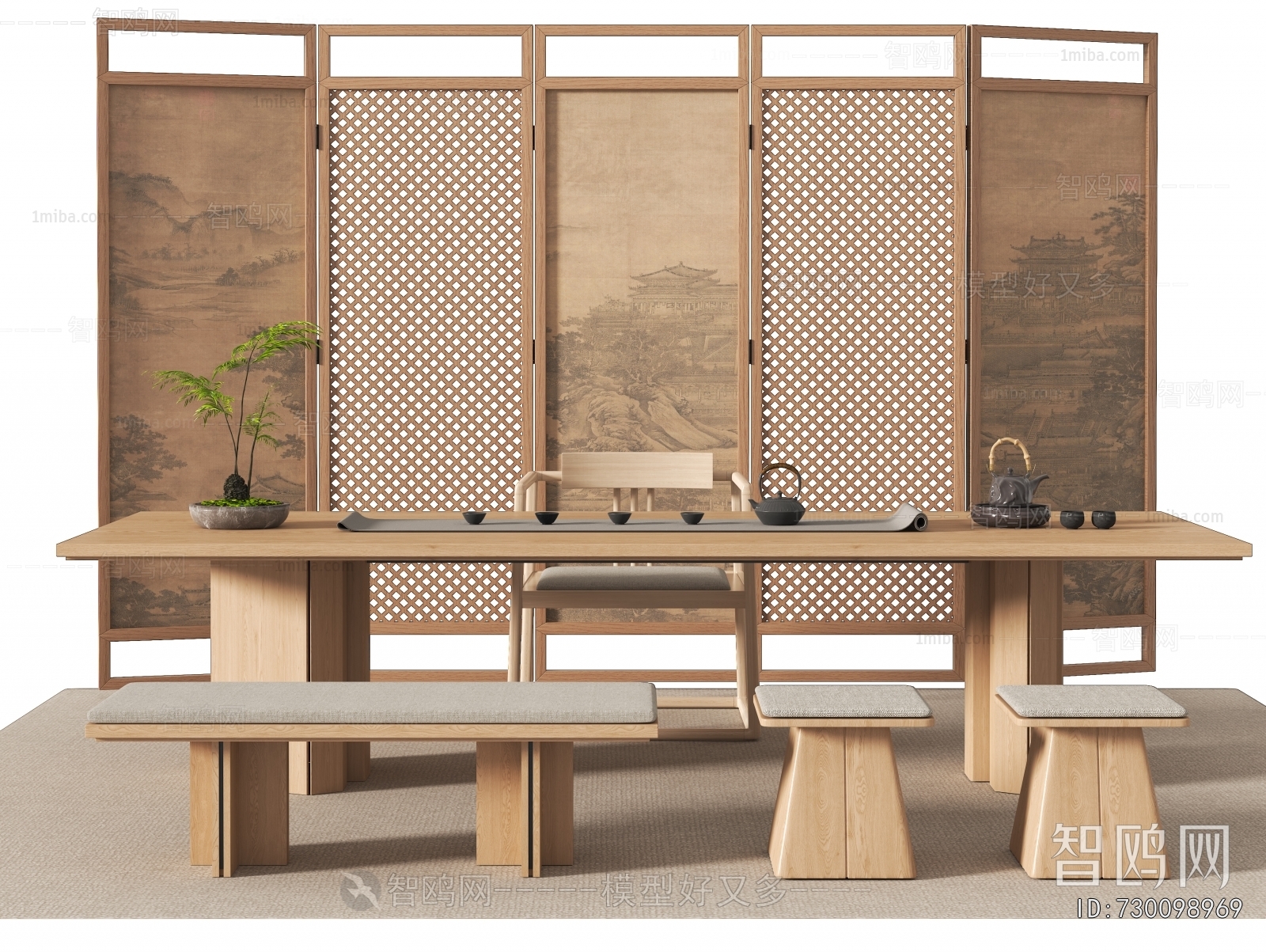 New Chinese Style Tea Tables And Chairs