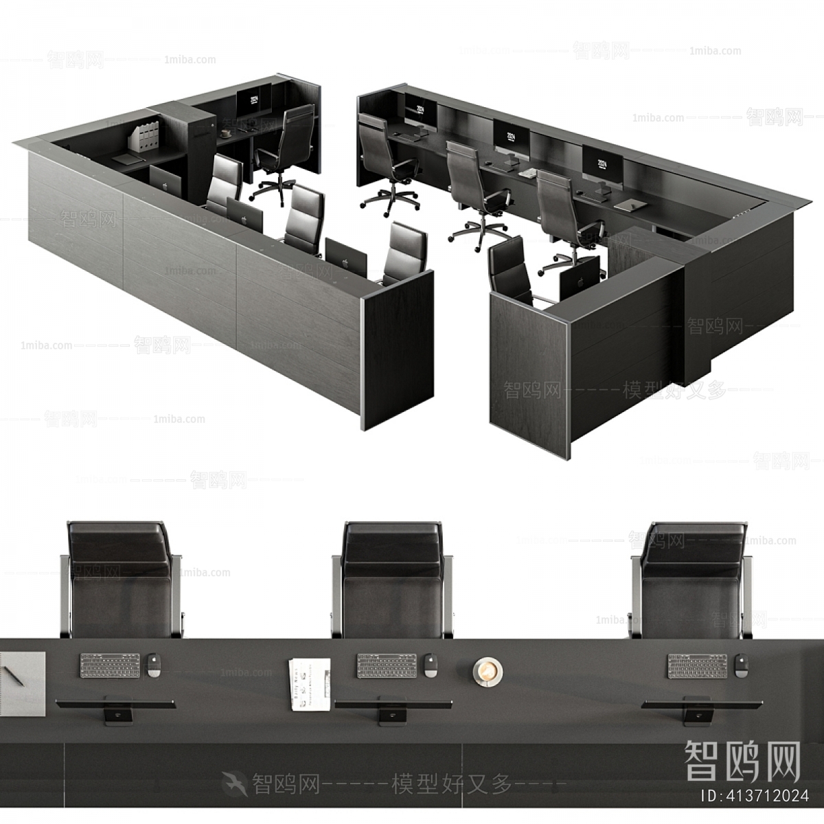 Modern Office Desk And Chair