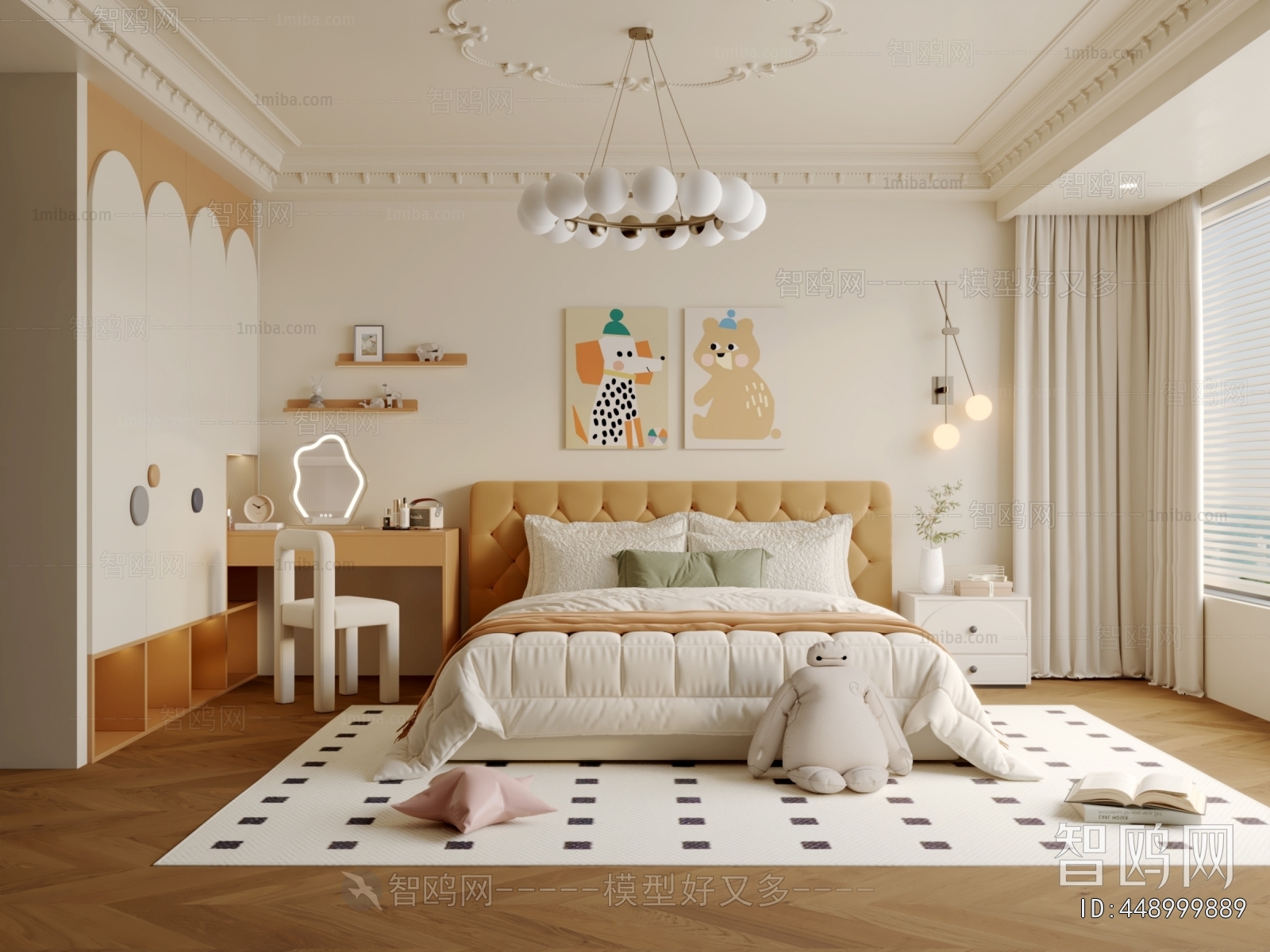 French Style Children's Room