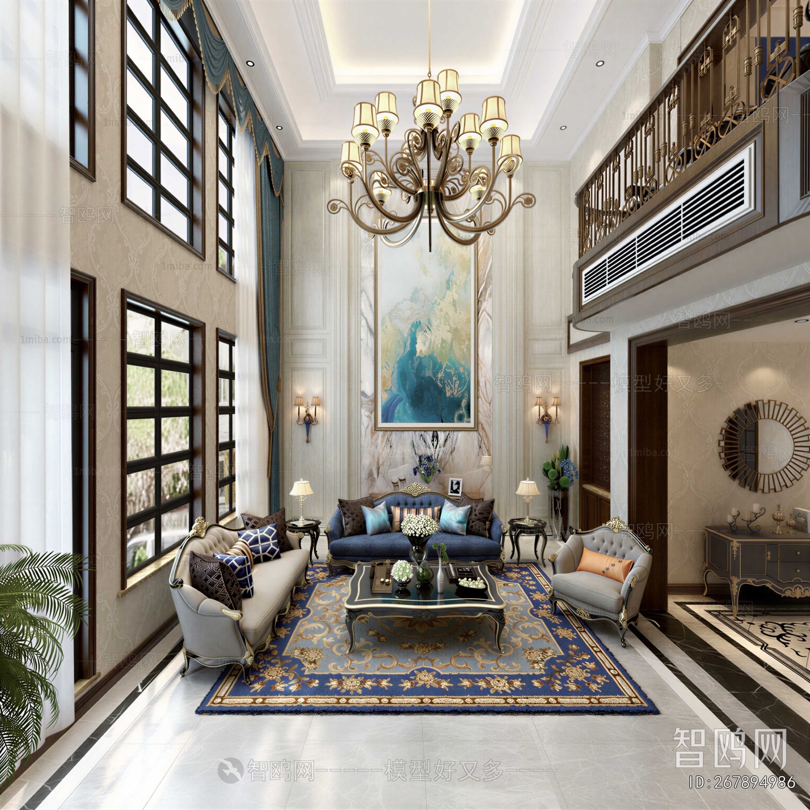 European Style A Living Room