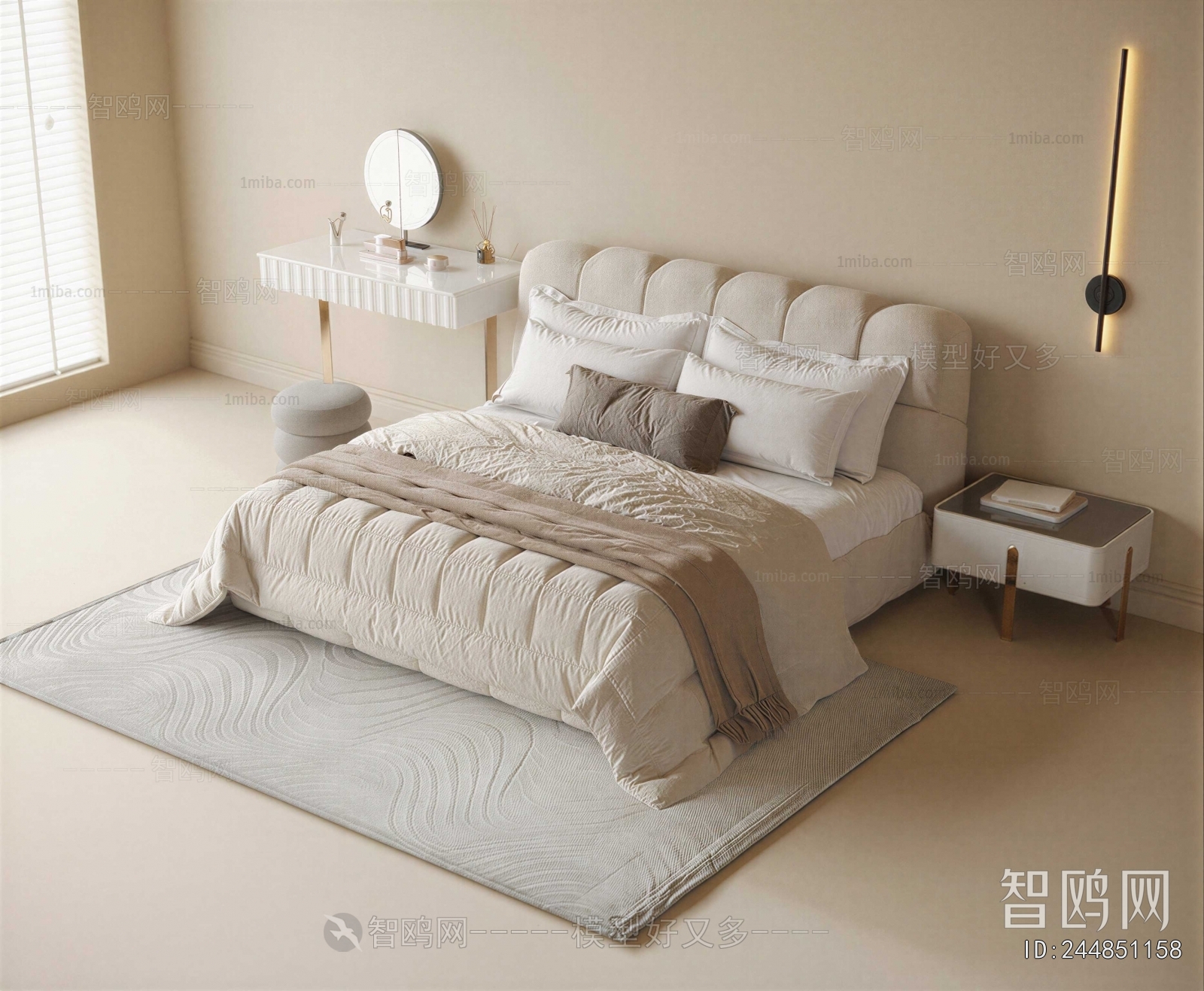 Modern Double Bed