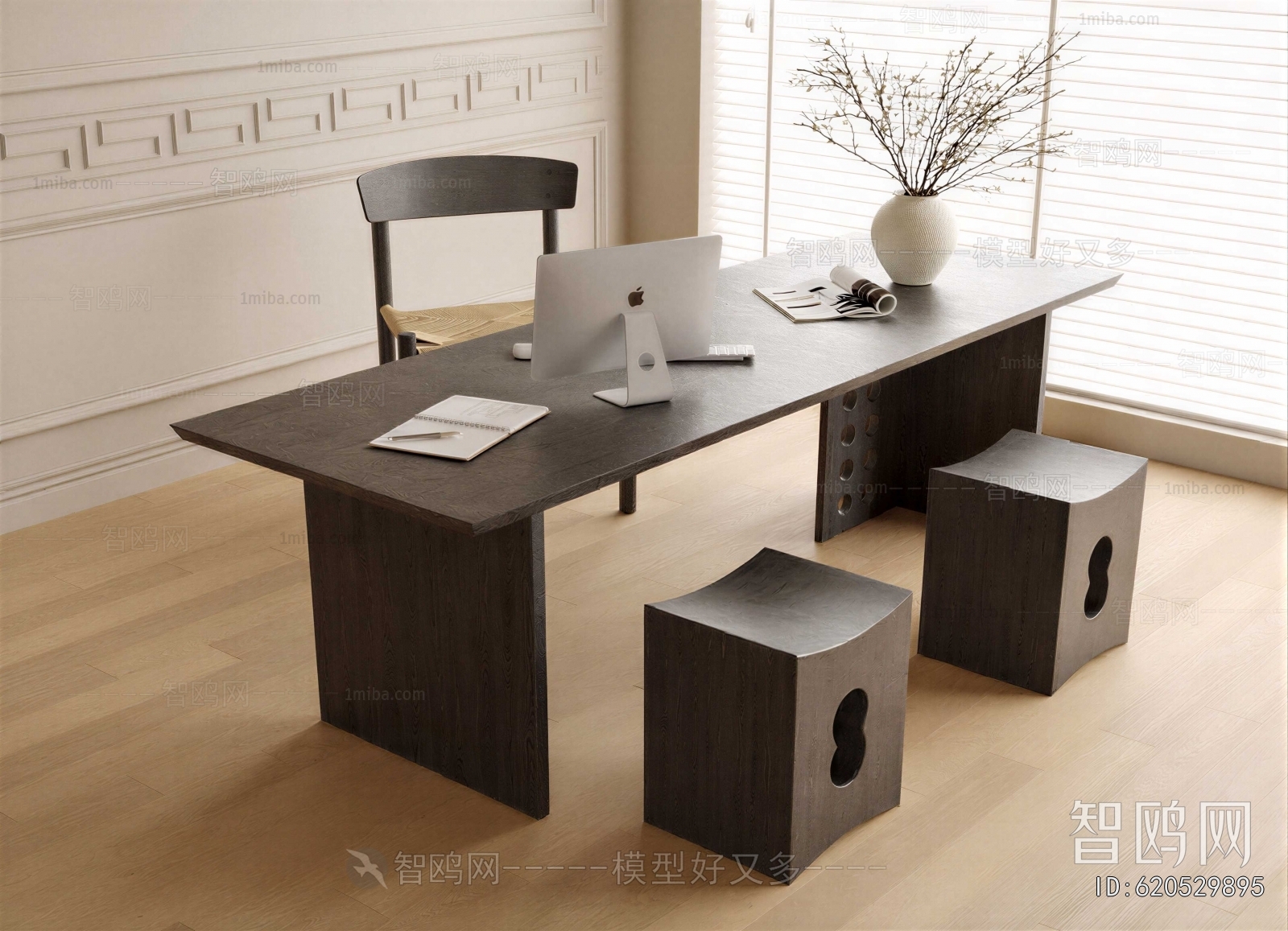 Modern Computer Desk And Chair