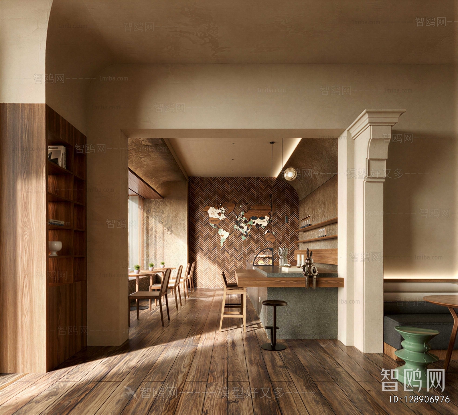 Wabi-sabi Style Restaurant