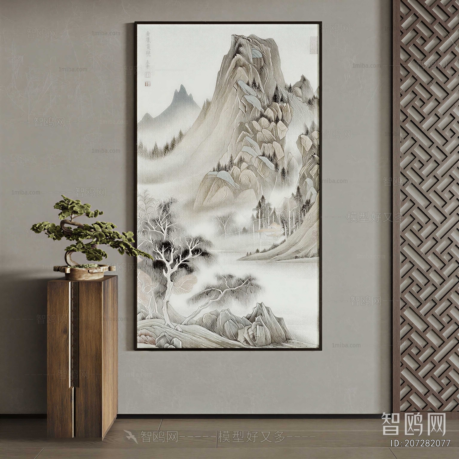 New Chinese Style Painting