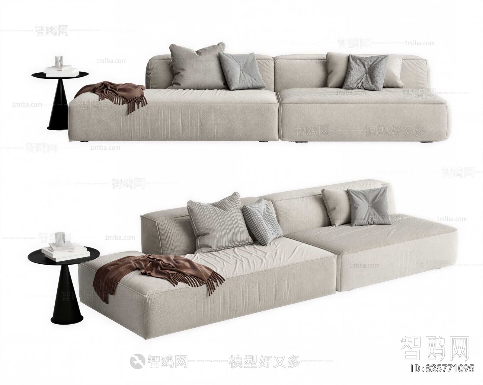 Modern Three-seat Sofa