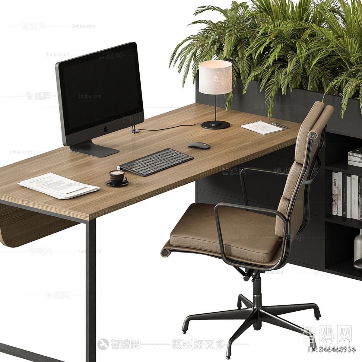 Modern Office Desk And Chair