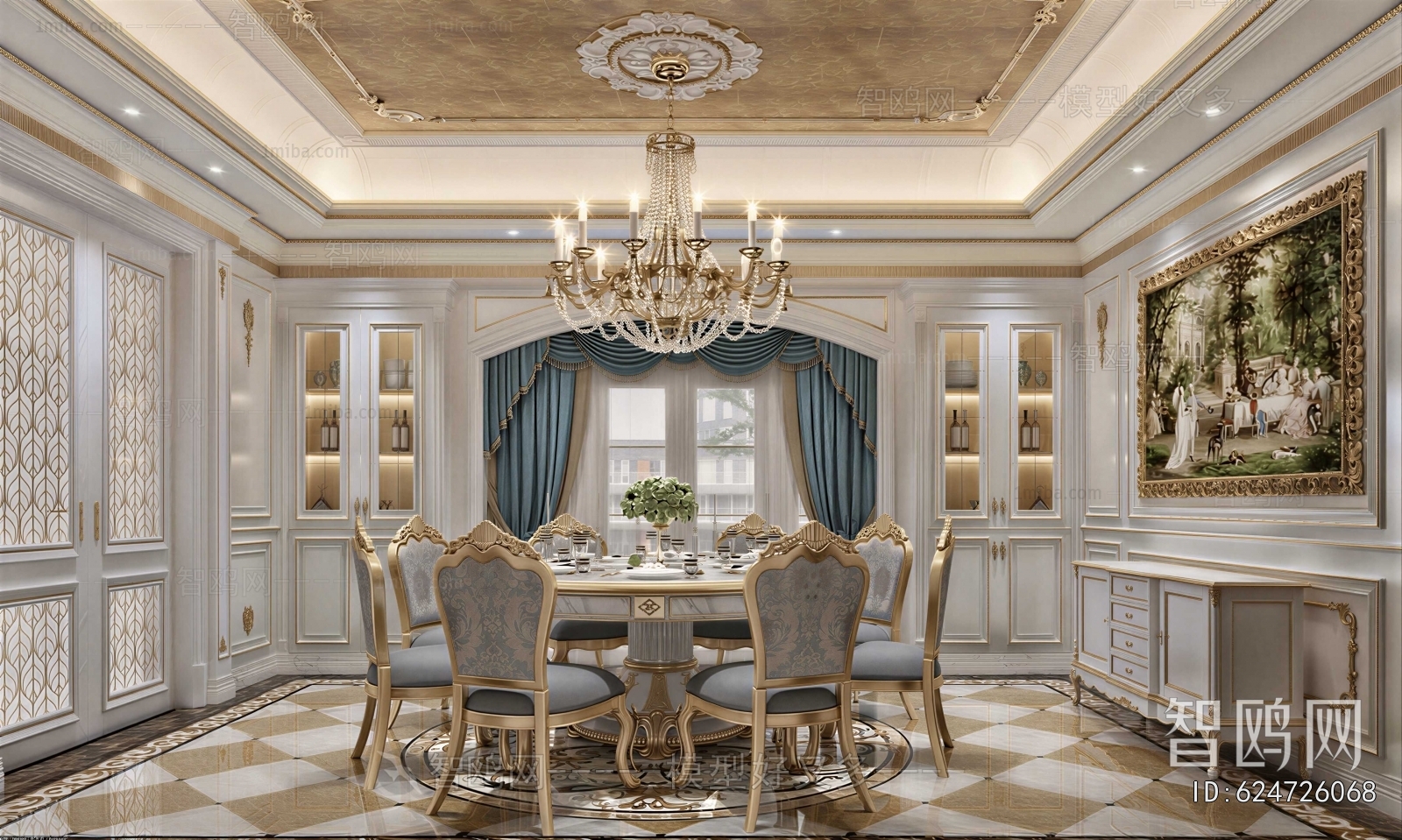 European Style Dining Room