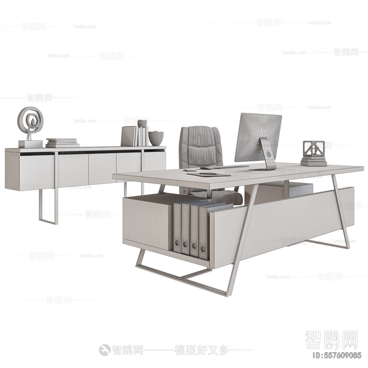 Modern Office Desk And Chair