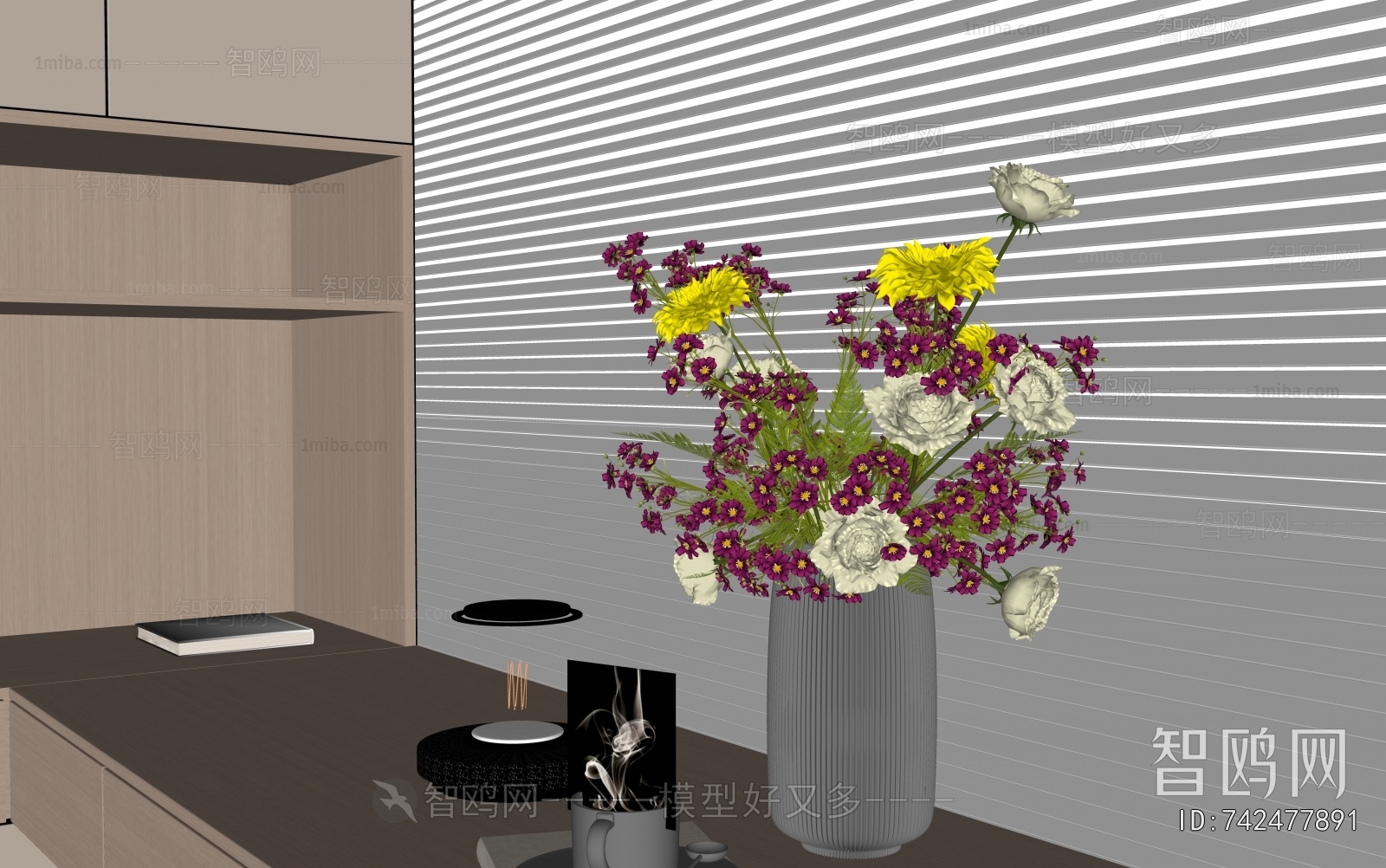 Modern Flower Arrangement