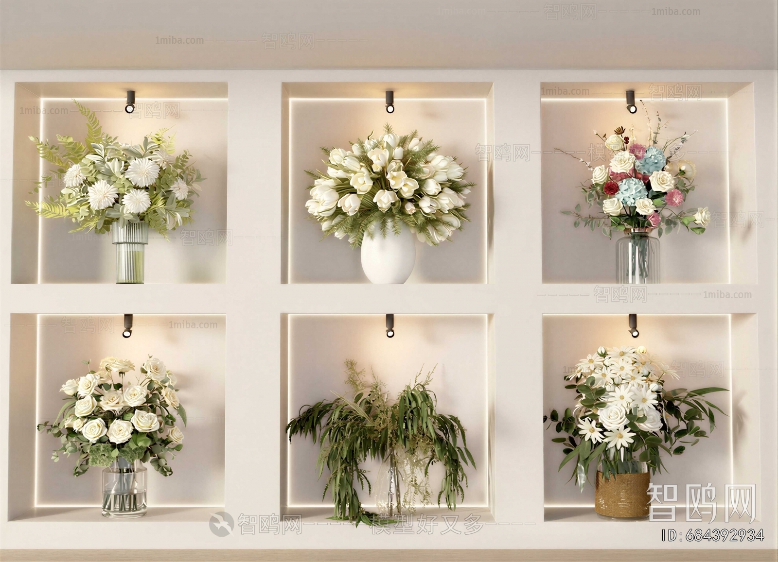 Modern Flower Arrangement