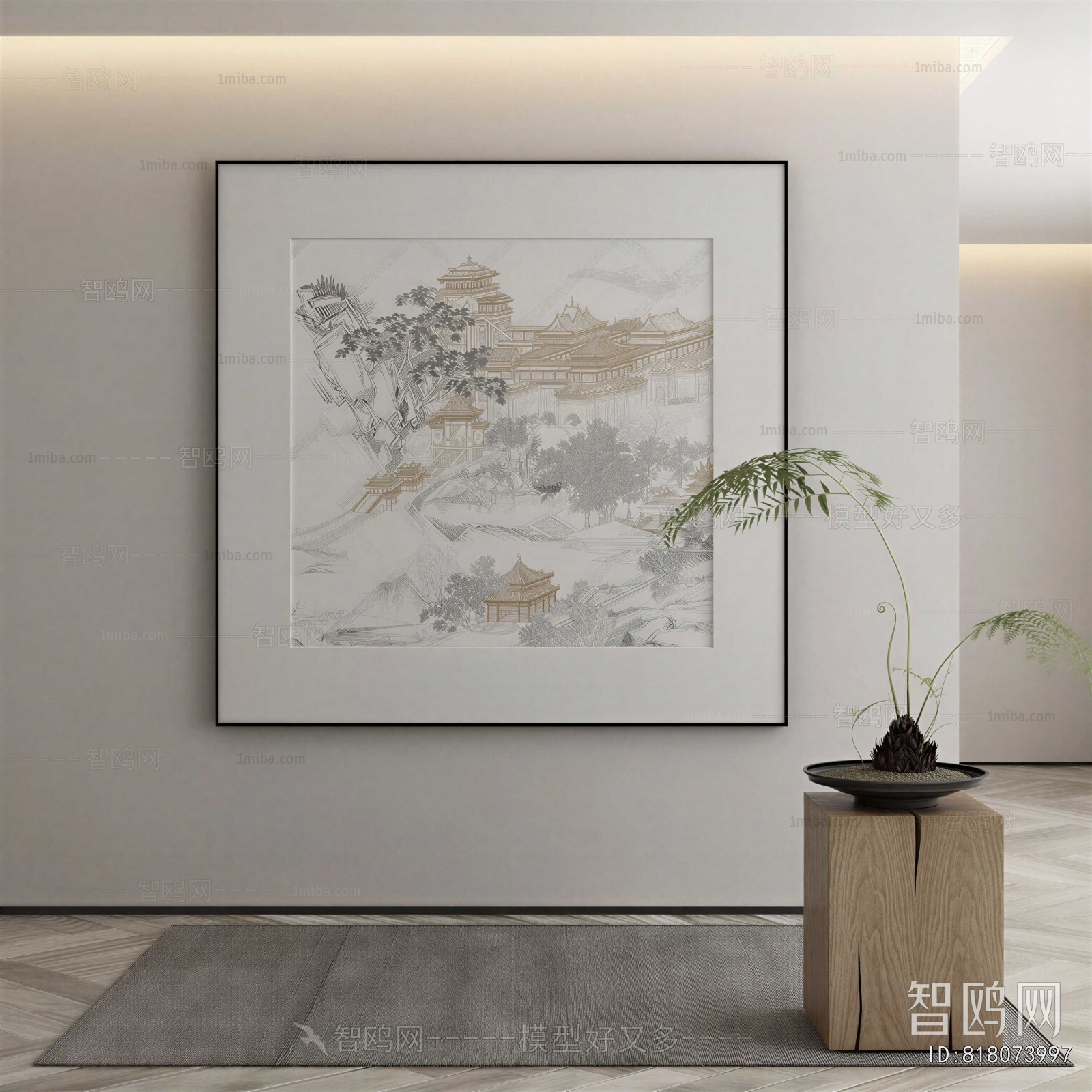 New Chinese Style Painting