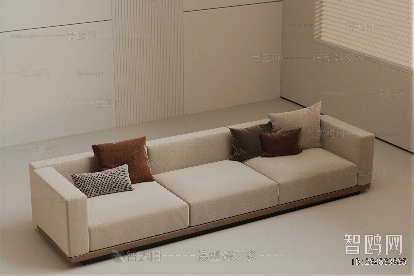 Modern Three-seat Sofa