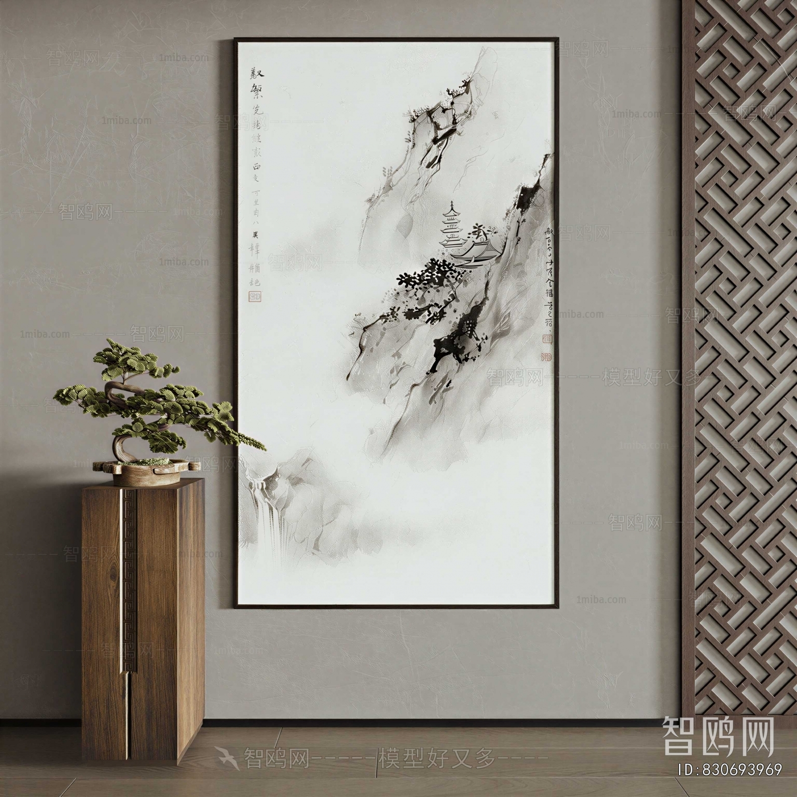New Chinese Style Painting