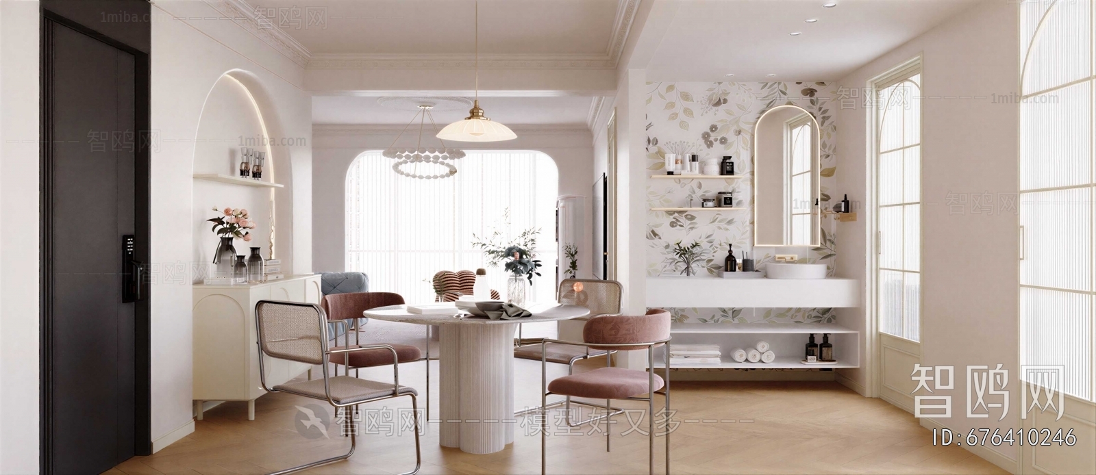 French Style Dining Room