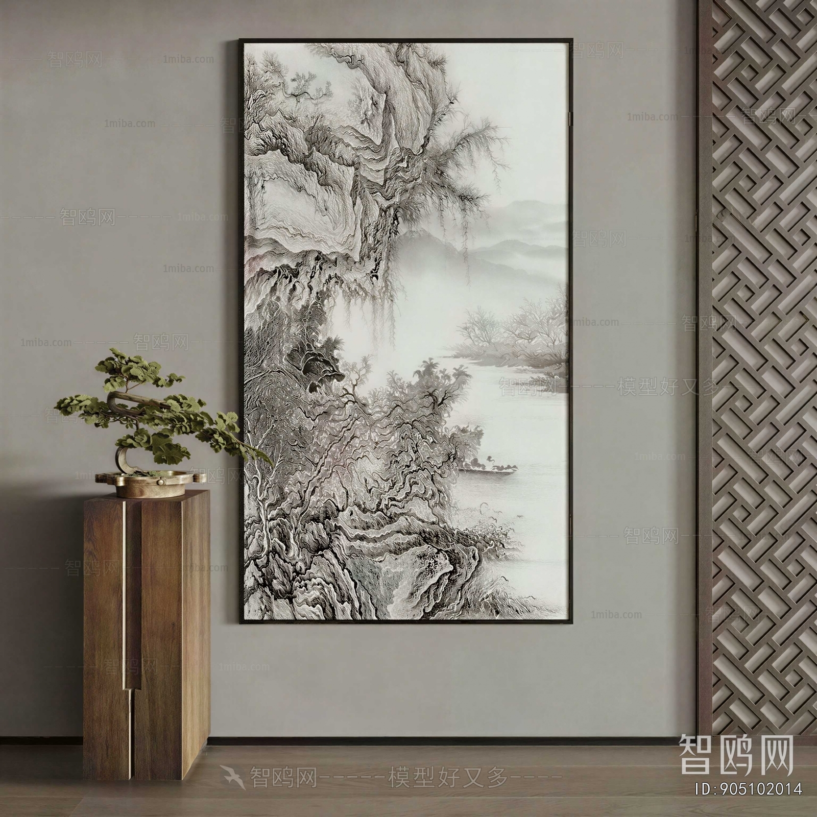 New Chinese Style Painting
