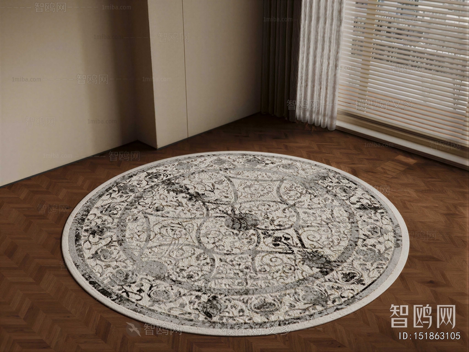 Modern Circular Carpet