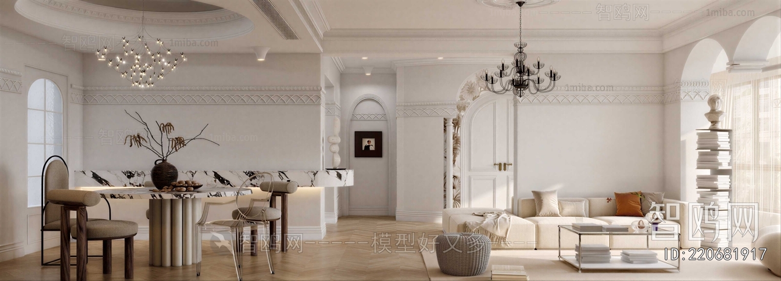 French Style A Living Room