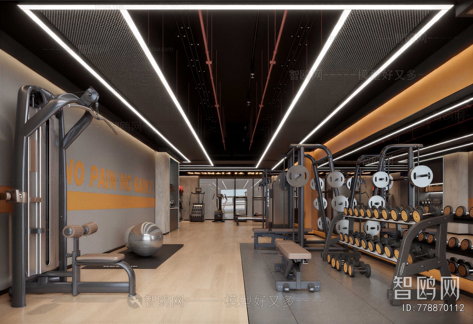 Industrial Style Gym