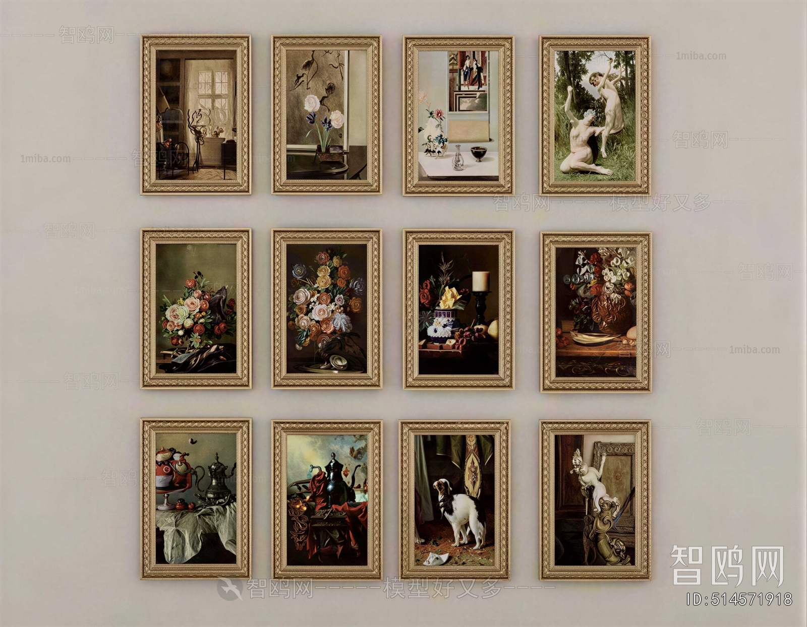 American Style Painting