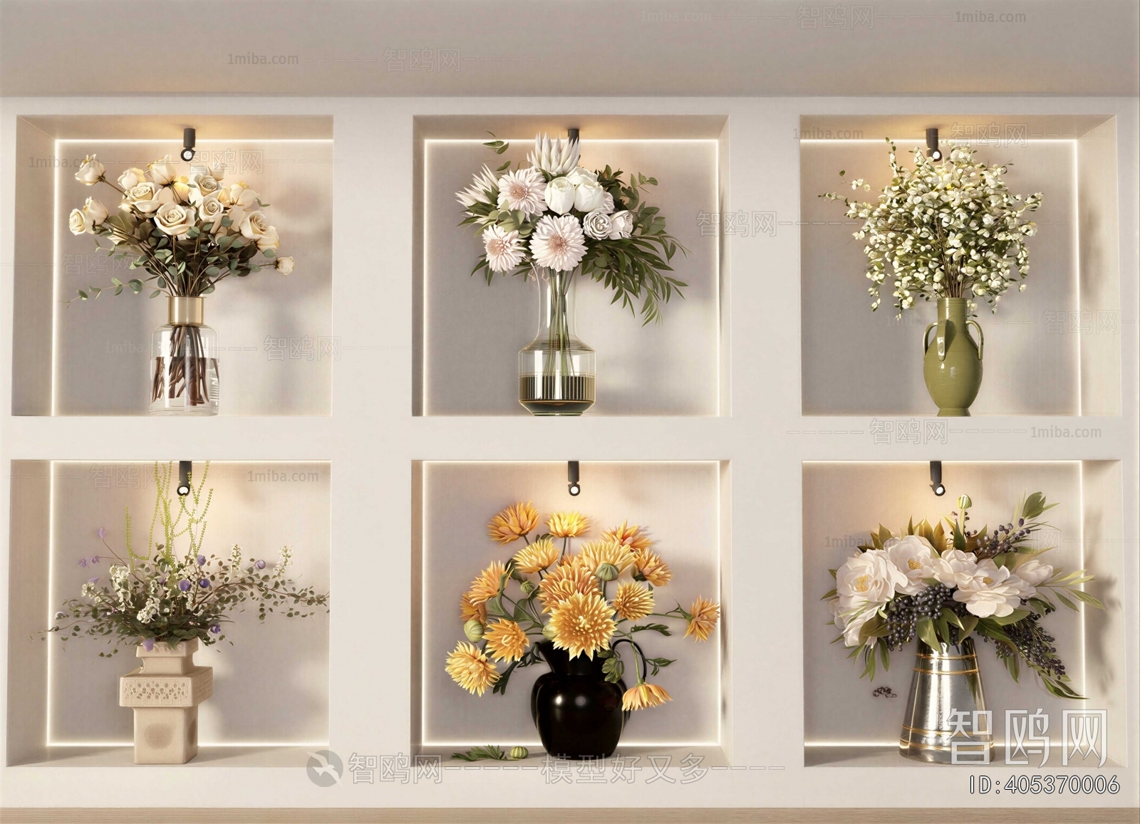 Modern Flower Arrangement
