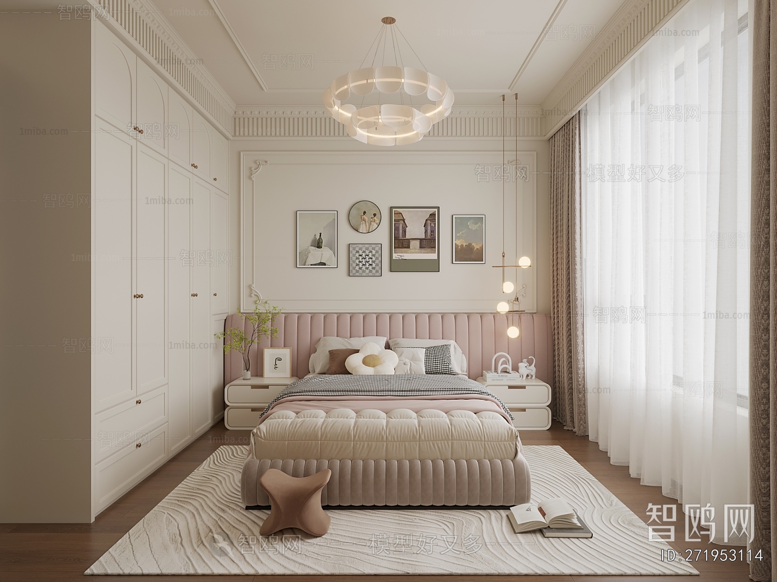 French Style Girl's Room Daughter's Room