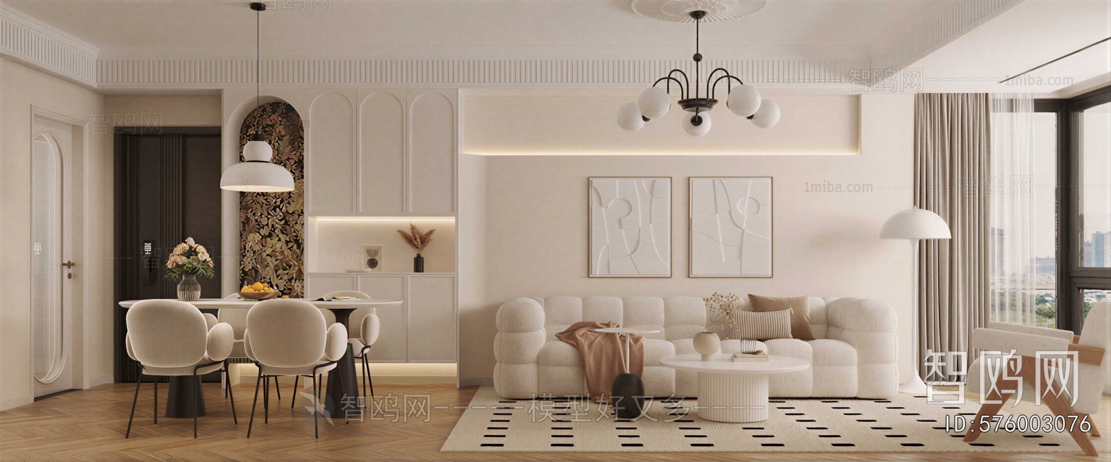 French Style A Living Room