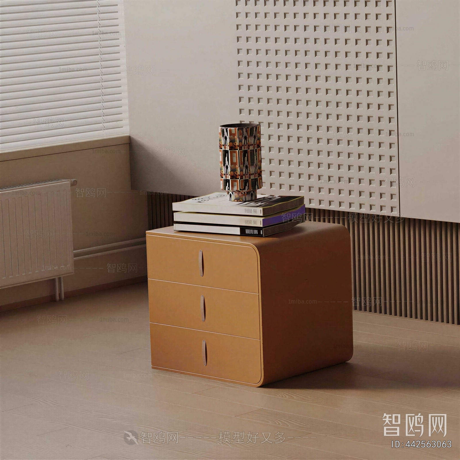 Modern Bedside Cupboard