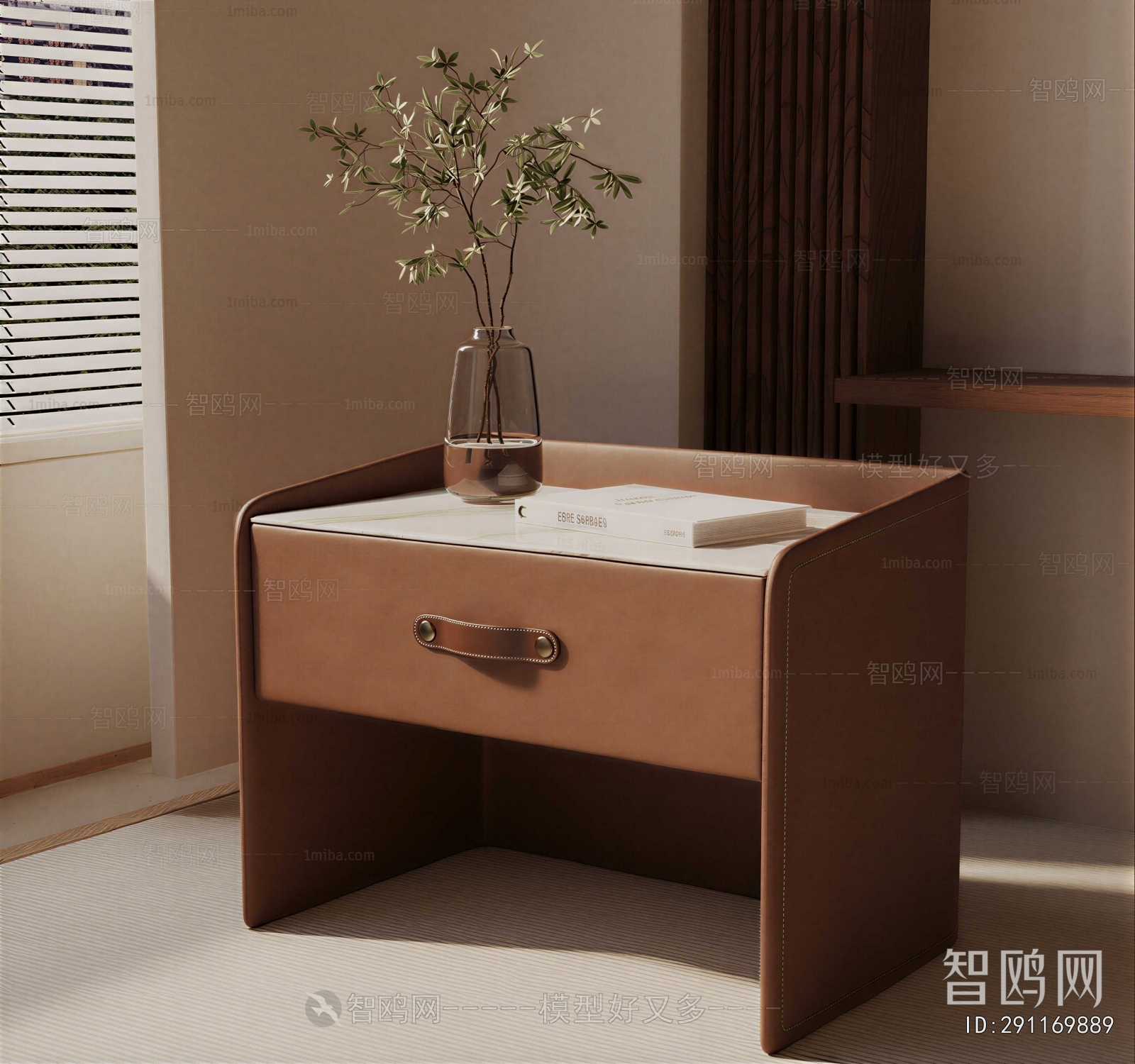 Modern Bedside Cupboard