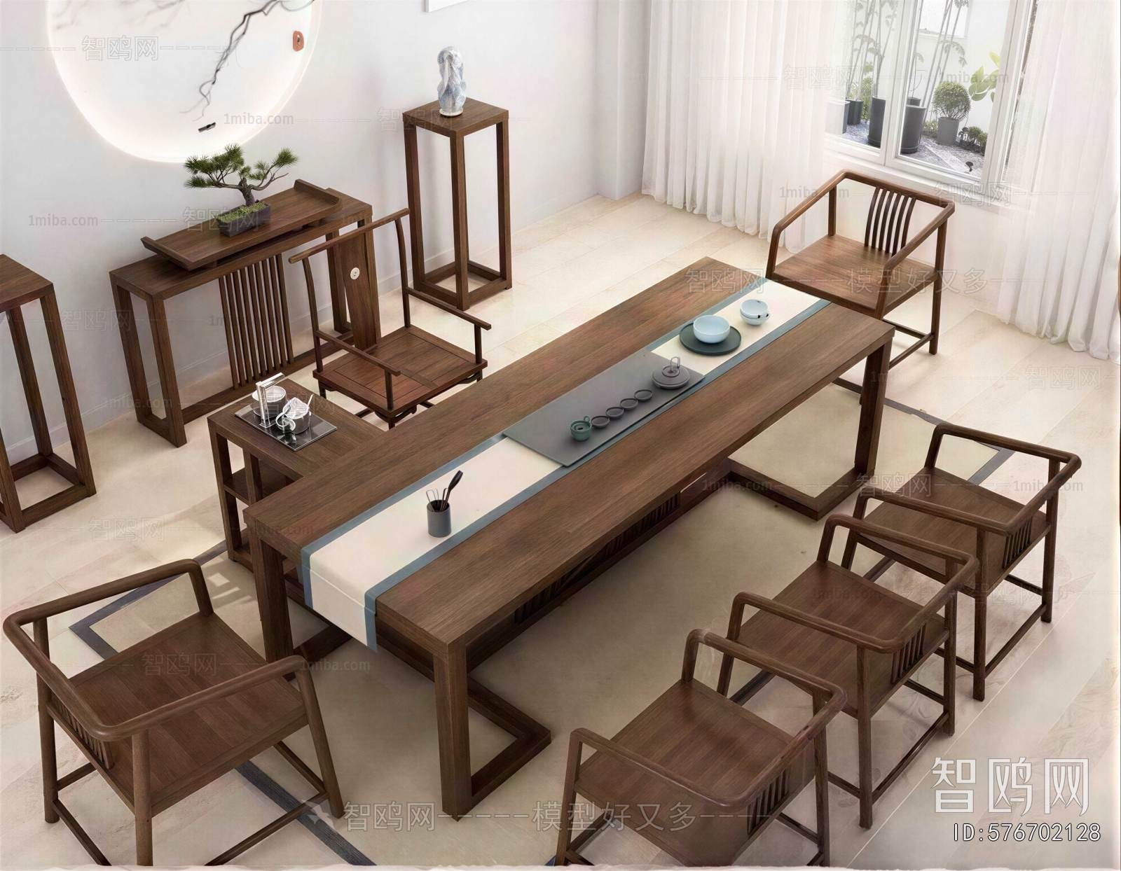 New Chinese Style Tea Tables And Chairs