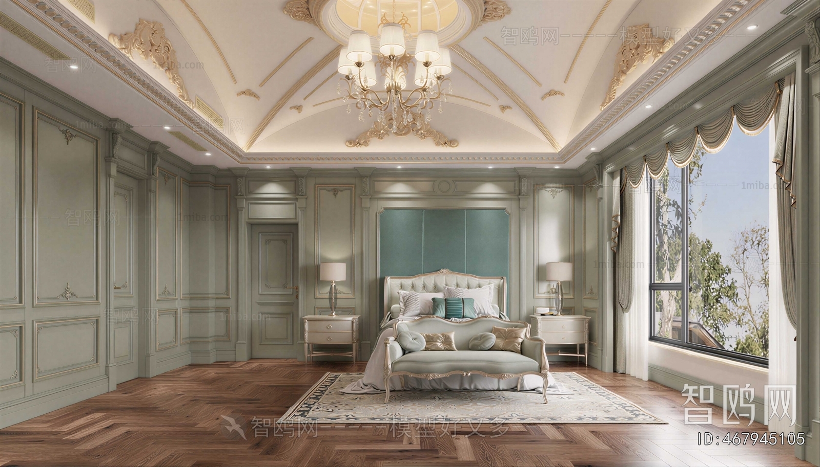 European Style Bedroom