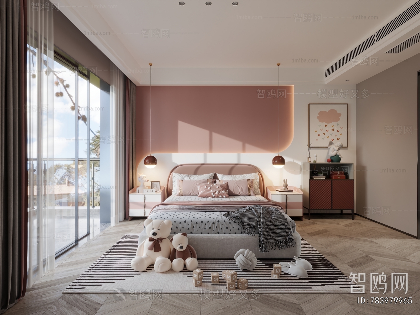 Modern Girl's Room Daughter's Room