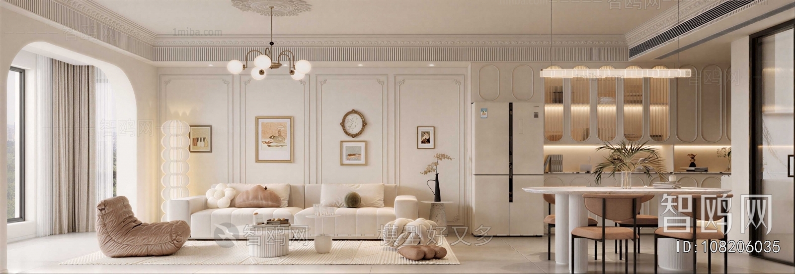 French Style A Living Room