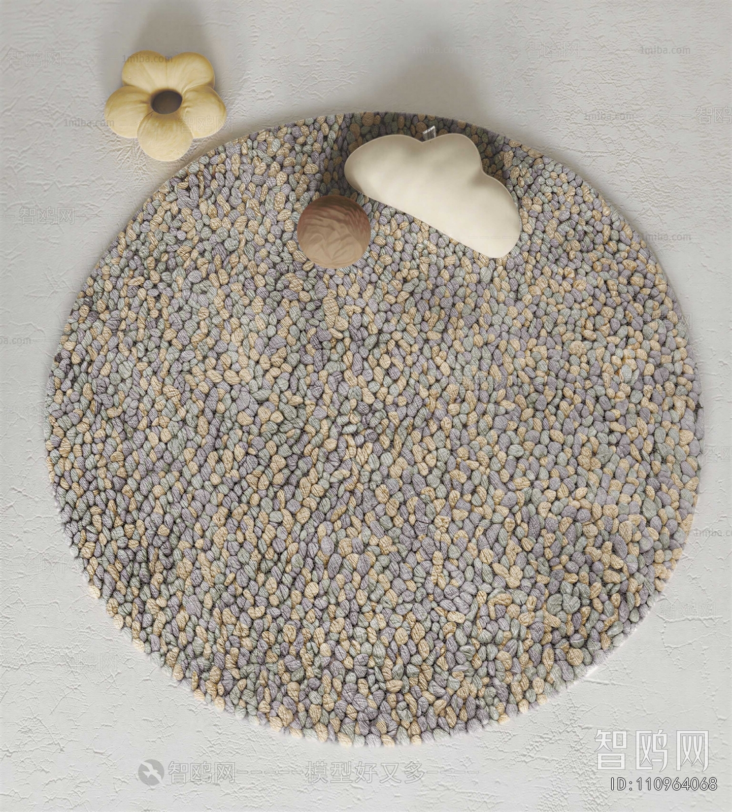Modern Circular Carpet