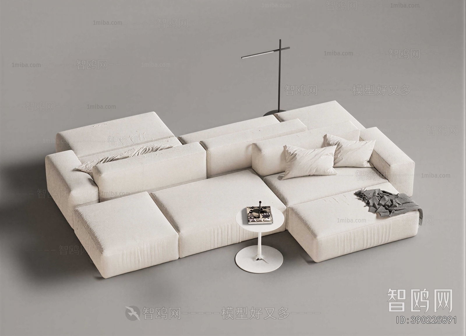 Modern Multi Person Sofa