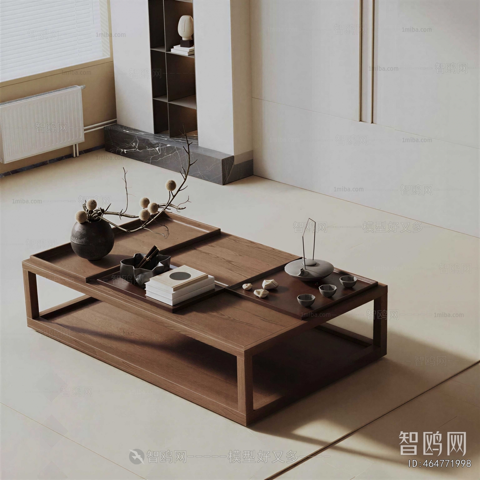 Wabi-sabi Style Coffee Table