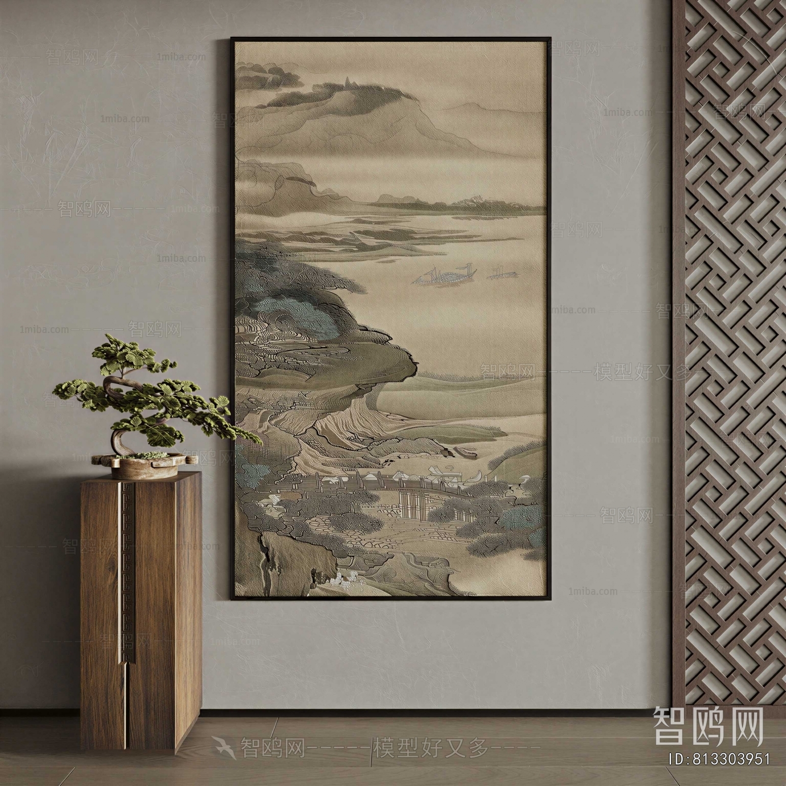 New Chinese Style Painting
