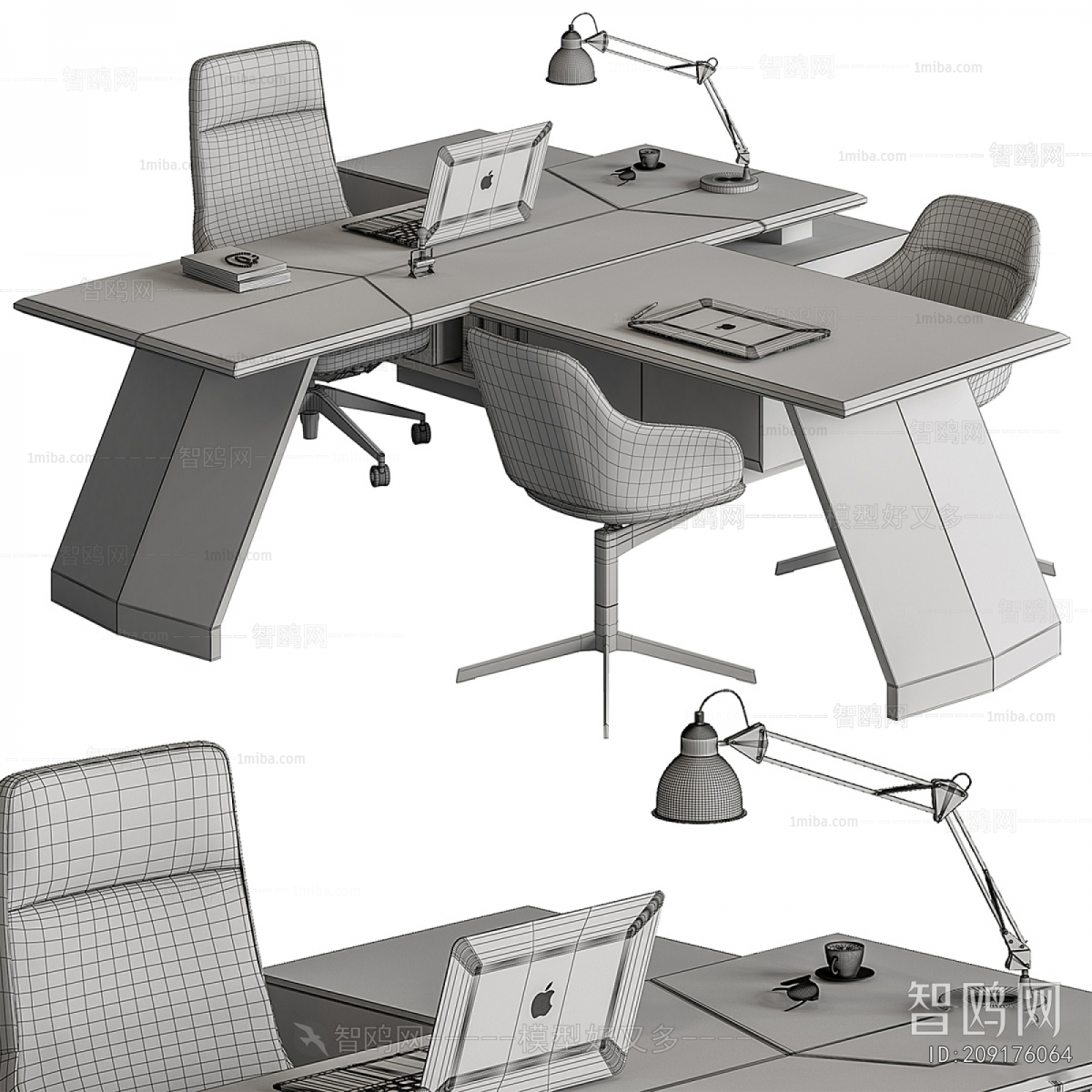 Modern Office Desk And Chair