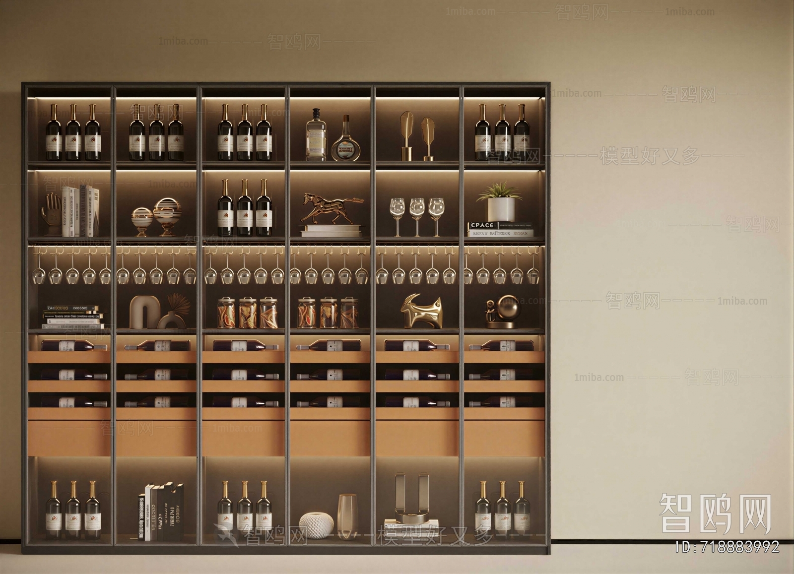 Modern Wine Cabinet