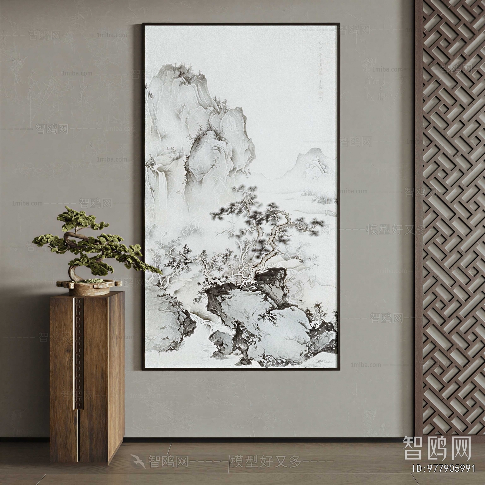 New Chinese Style Painting