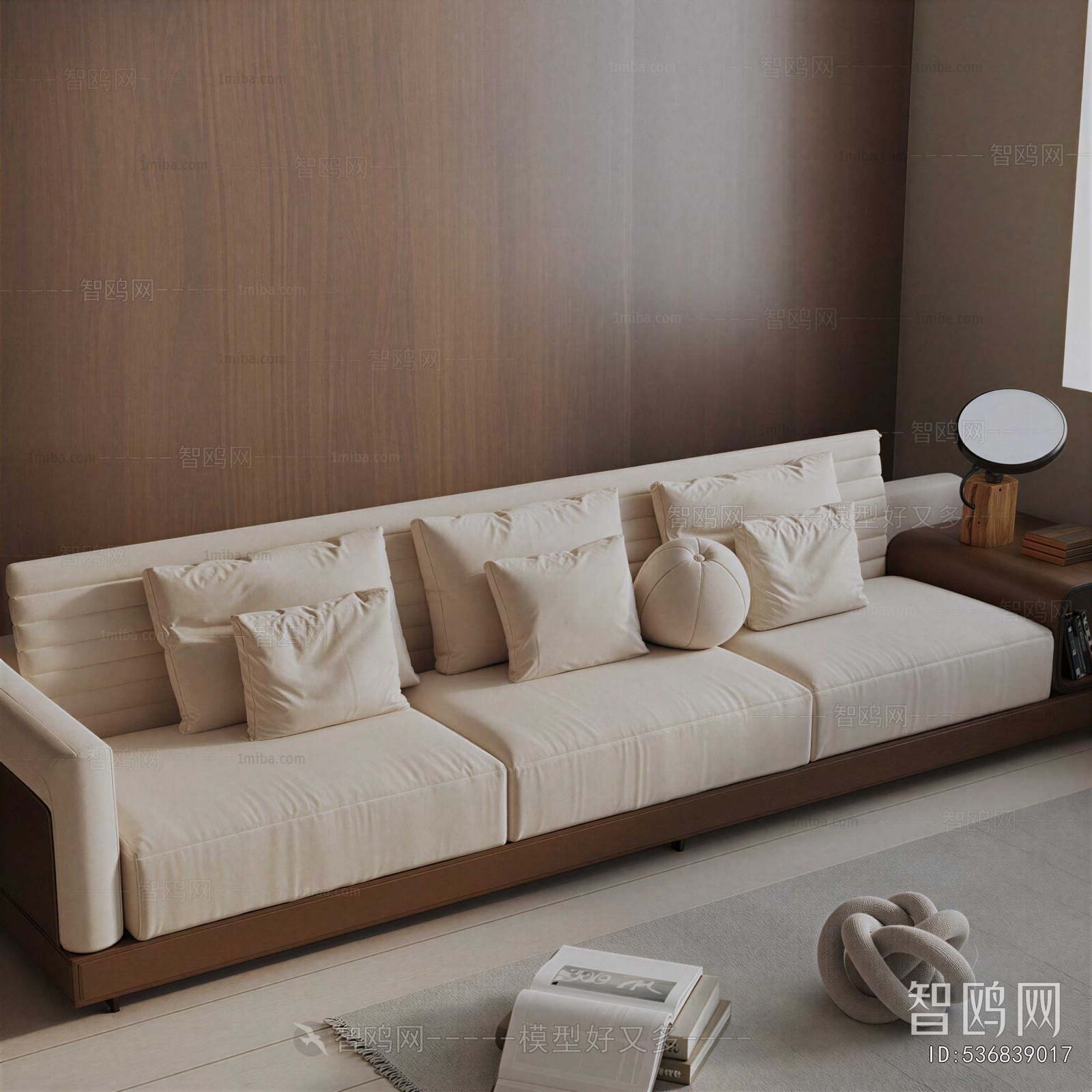 Modern Three-seat Sofa