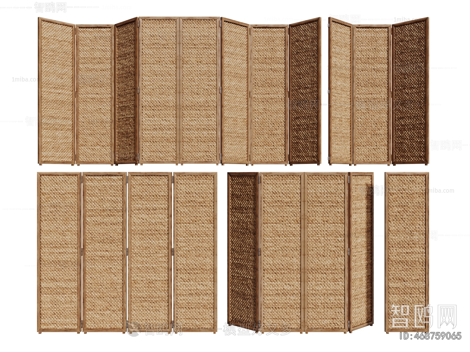 Wabi-sabi Style Partition